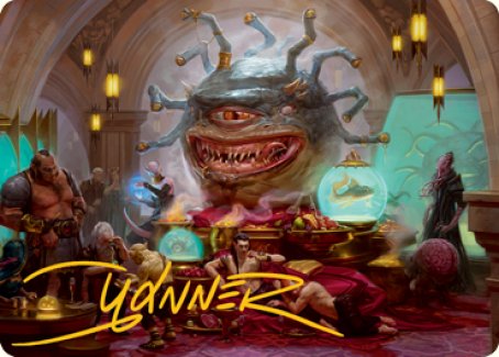 Xanathar, Guild Kingpin Art Card (Gold-Stamped Signature) [Dungeons & Dragons: Adventures in the Forgotten Realms Art Series] | I Want That Stuff Brandon