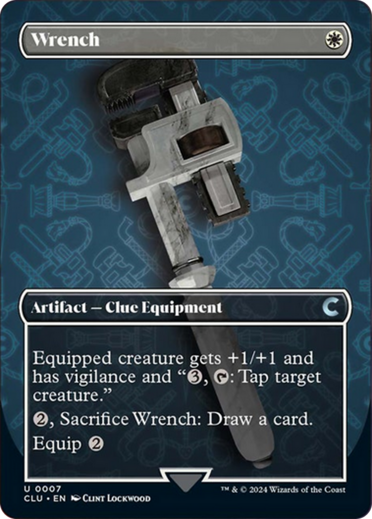 Wrench (Borderless) [Ravnica: Clue Edition] | I Want That Stuff Brandon