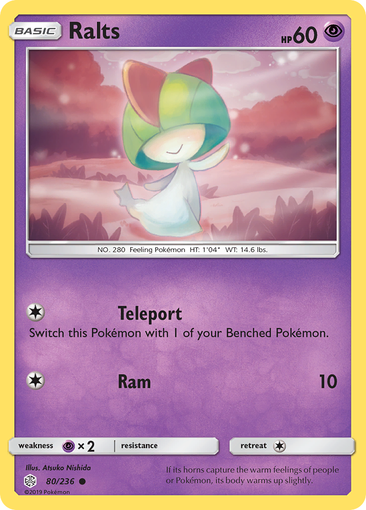 Ralts (80/236) [Sun & Moon: Cosmic Eclipse] | I Want That Stuff Brandon