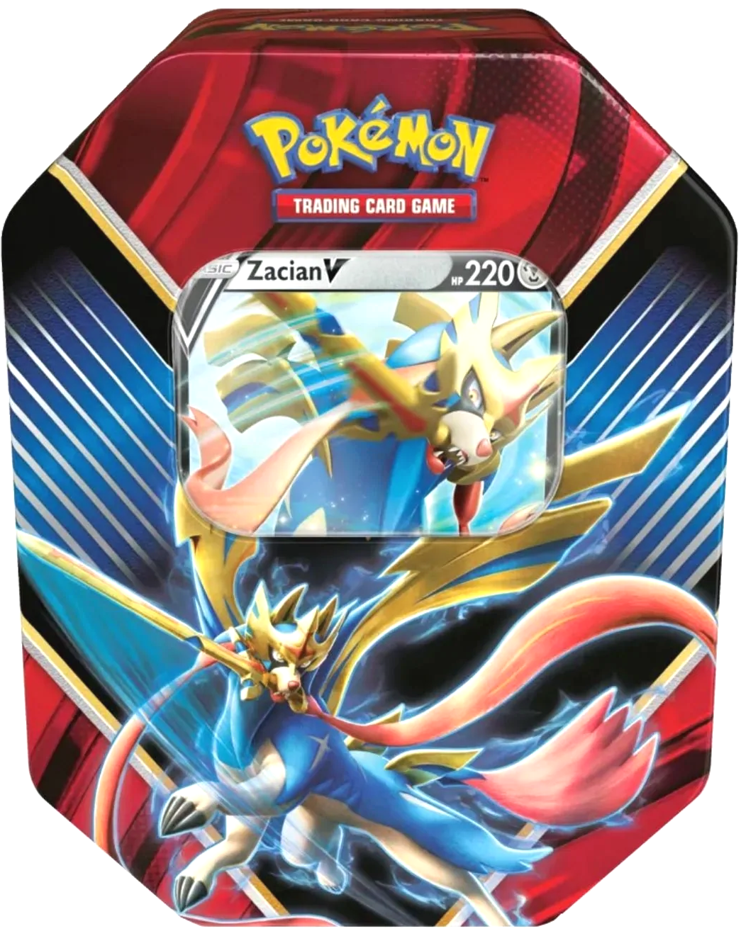 Sword & Shield: Rebel Clash - Legends of Galar Collector's Tin (Zacian V) (International Version) | I Want That Stuff Brandon