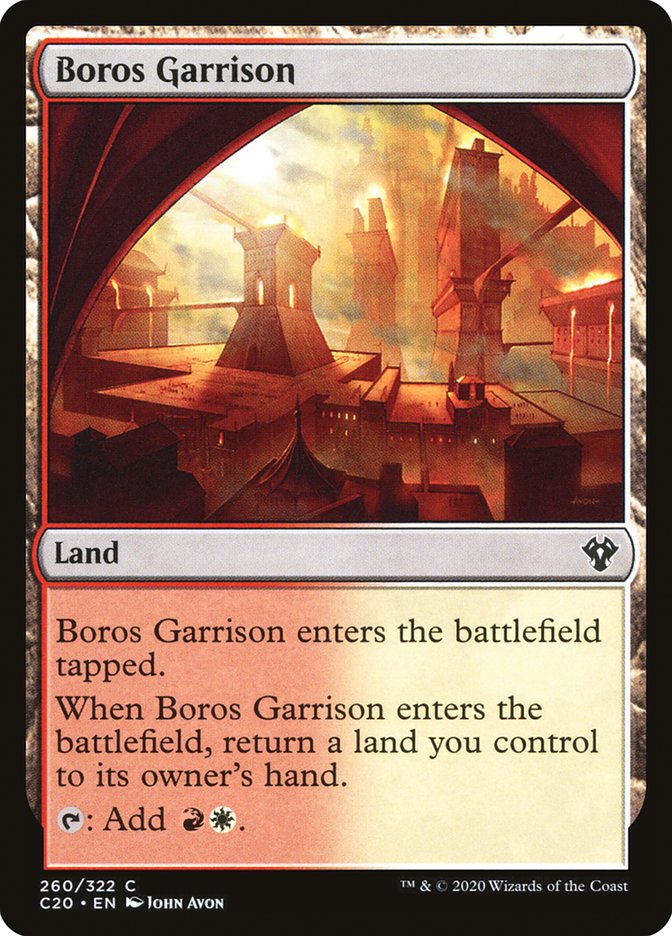 Boros Garrison [Commander 2020] | I Want That Stuff Brandon