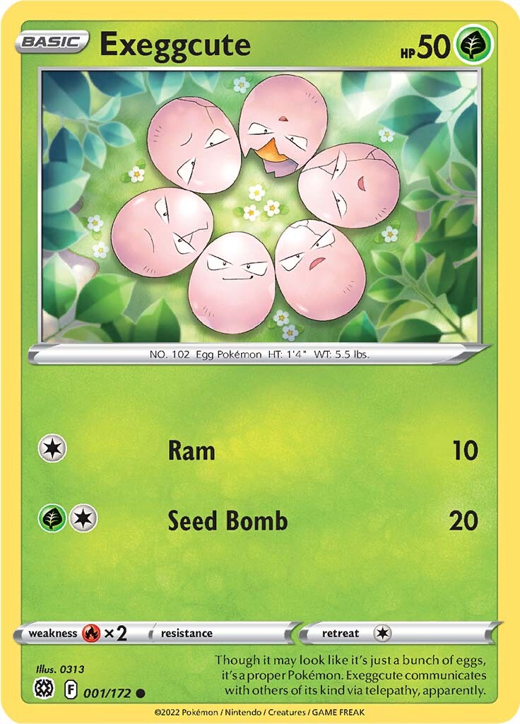 Exeggcute (001/172) [Sword & Shield: Brilliant Stars] | I Want That Stuff Brandon