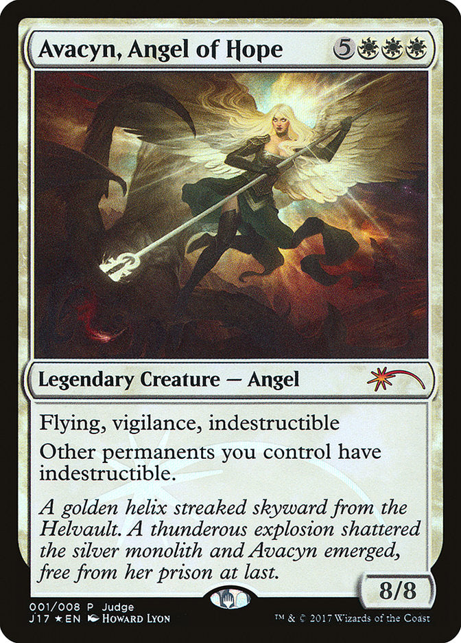 Avacyn, Angel of Hope [Judge Gift Cards 2017] | I Want That Stuff Brandon