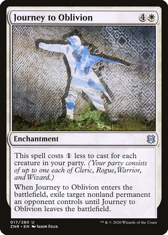 Journey to Oblivion [Zendikar Rising] | I Want That Stuff Brandon