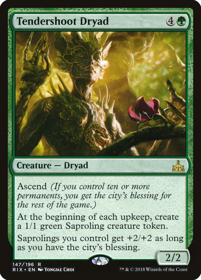 Tendershoot Dryad [Rivals of Ixalan] | I Want That Stuff Brandon