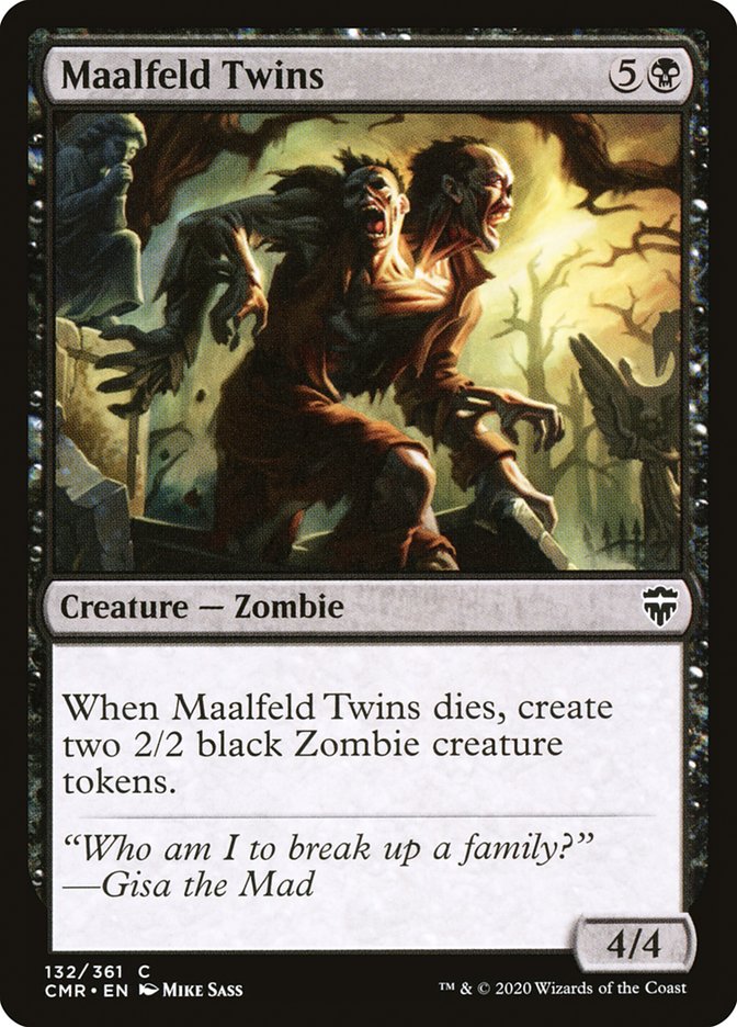 Maalfeld Twins [Commander Legends] | I Want That Stuff Brandon