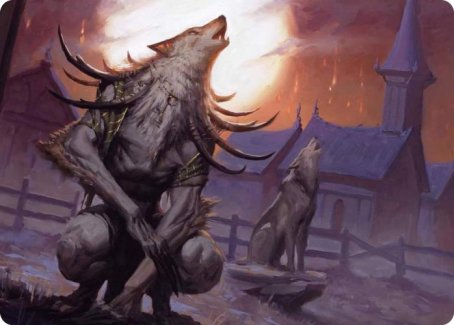 Lord of the Ulvenwald Art Card [Innistrad: Midnight Hunt Art Series] | I Want That Stuff Brandon