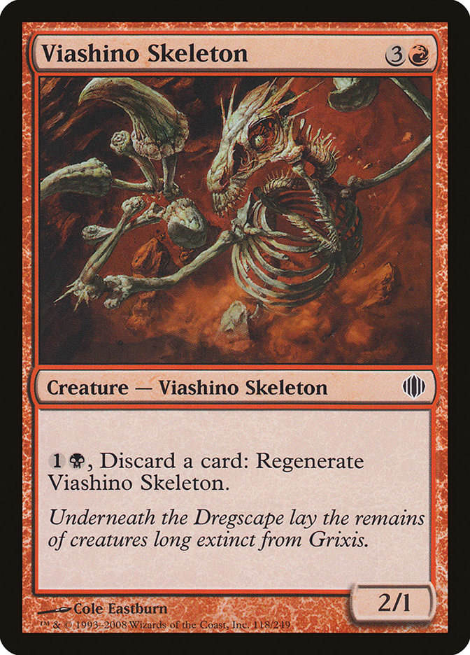 Viashino Skeleton [Shards of Alara] | I Want That Stuff Brandon