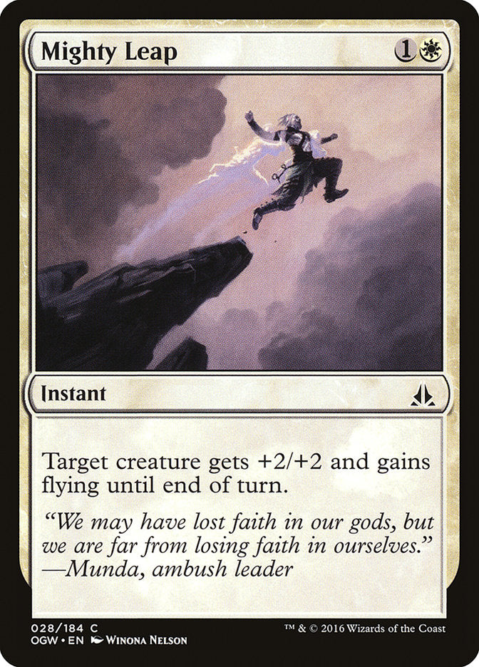 Mighty Leap [Oath of the Gatewatch] | I Want That Stuff Brandon