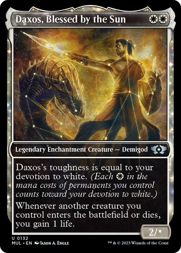 Daxos, Blessed by the Sun (Halo Foil) [Multiverse Legends] | I Want That Stuff Brandon