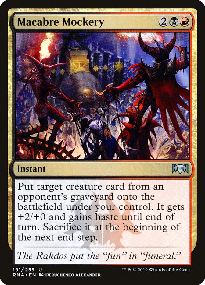 Macabre Mockery [Ravnica Allegiance] | I Want That Stuff Brandon