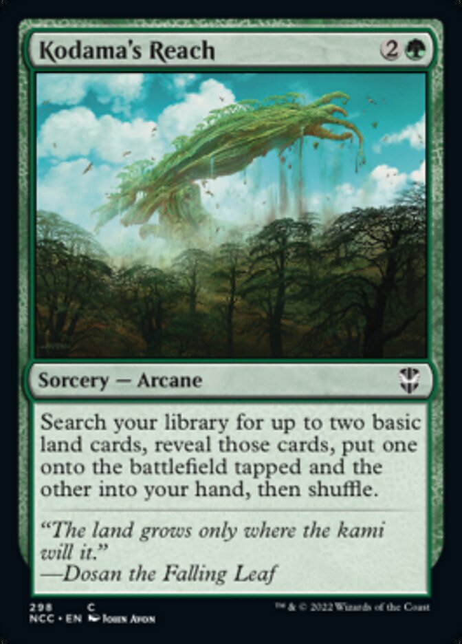 Kodama's Reach [Streets of New Capenna Commander] | I Want That Stuff Brandon