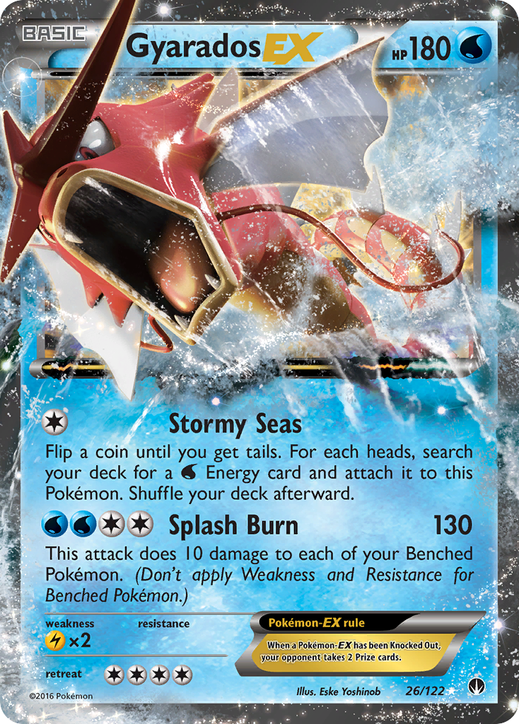 Gyarados EX (26/122) [XY: BREAKpoint] | I Want That Stuff Brandon