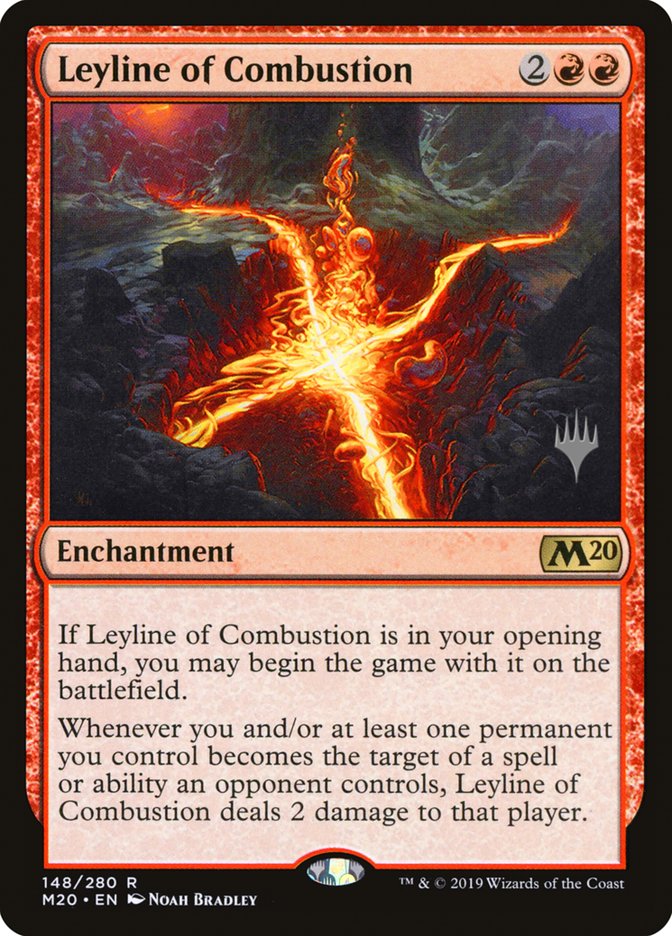Leyline of Combustion (Promo Pack) [Core Set 2020 Promos] | I Want That Stuff Brandon