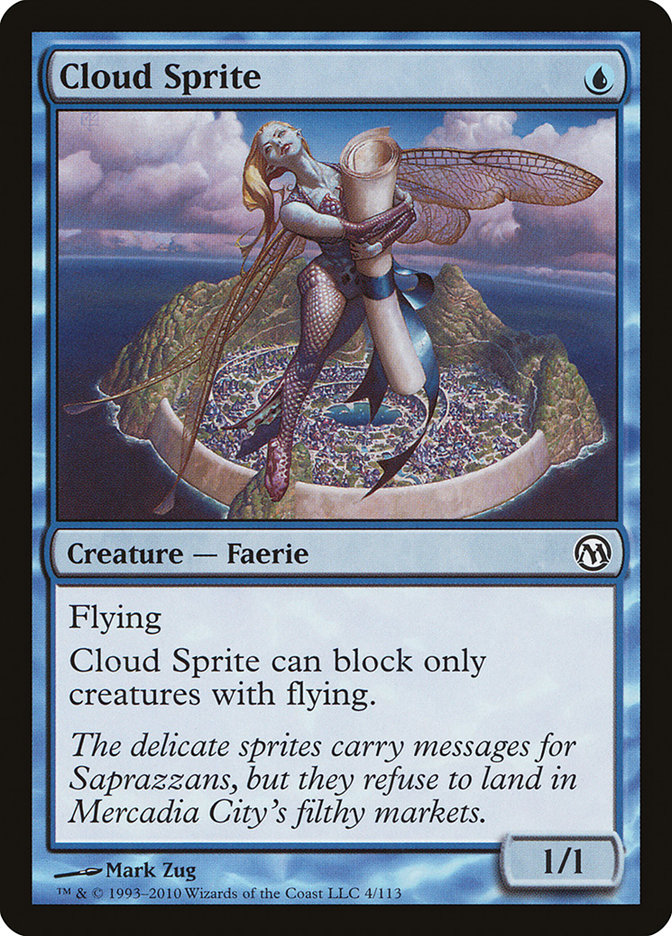 Cloud Sprite [Duels of the Planeswalkers] | I Want That Stuff Brandon