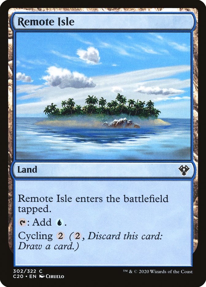 Remote Isle [Commander 2020] | I Want That Stuff Brandon
