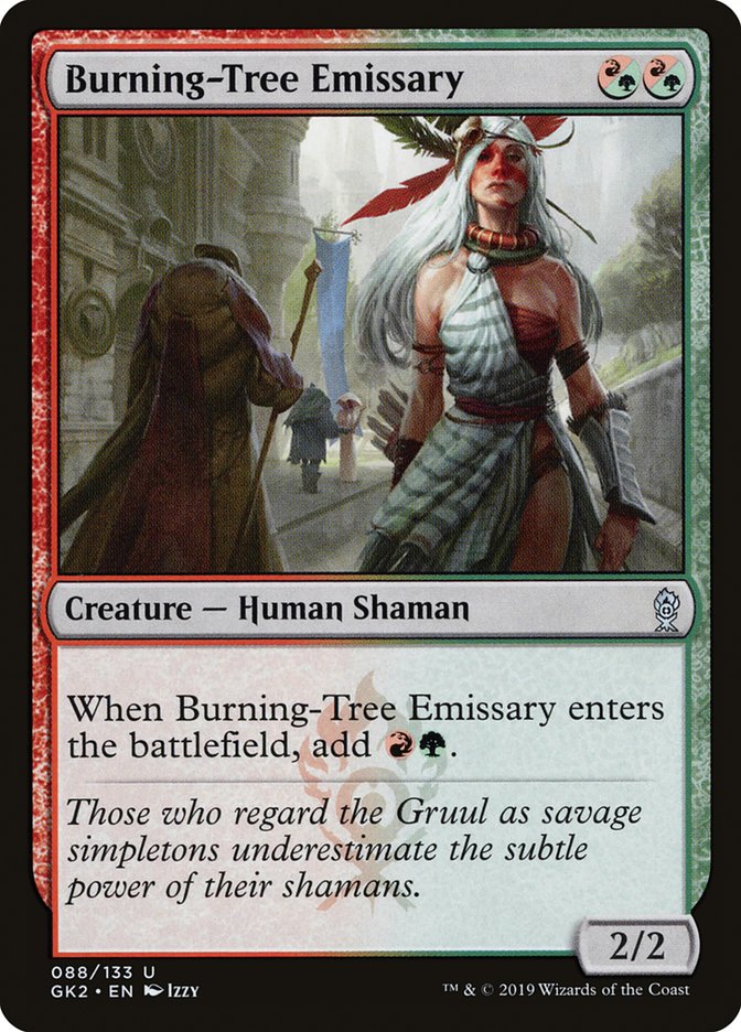 Burning-Tree Emissary [Ravnica Allegiance Guild Kit] | I Want That Stuff Brandon
