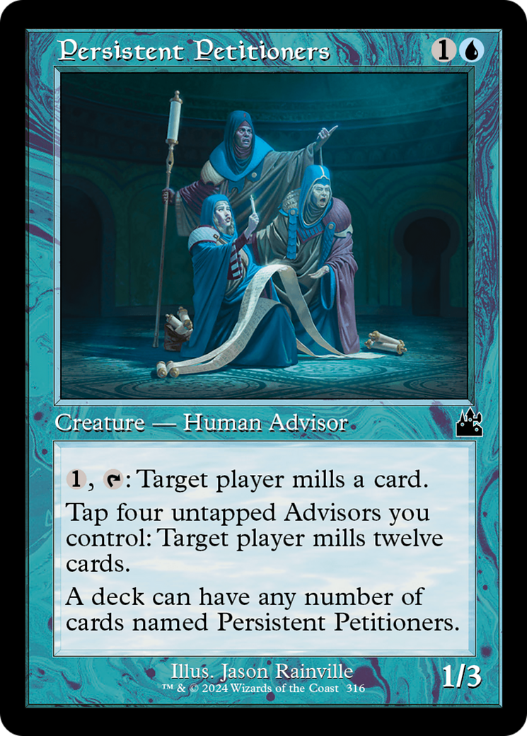 Persistent Petitioners (Retro Frame) [Ravnica Remastered] | I Want That Stuff Brandon