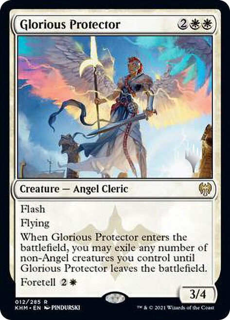 Glorious Protector (Promo Pack) [Kaldheim Promos] | I Want That Stuff Brandon