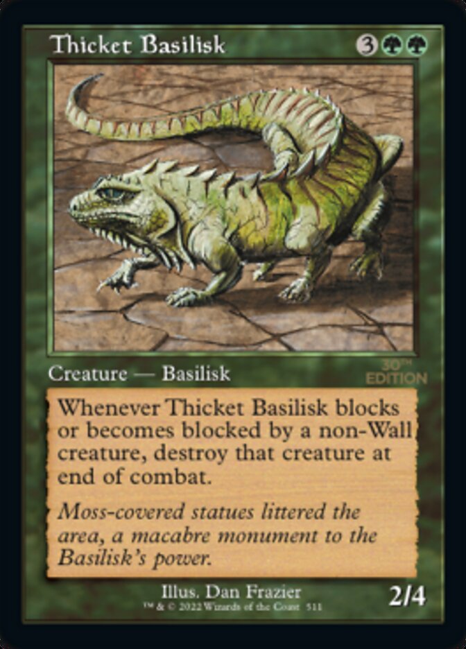 Thicket Basilisk (Retro) [30th Anniversary Edition] | I Want That Stuff Brandon