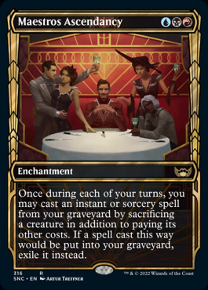 Maestros Ascendancy (Showcase Golden Age) [Streets of New Capenna] | I Want That Stuff Brandon
