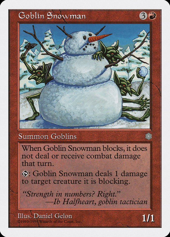 Goblin Snowman [Anthologies] | I Want That Stuff Brandon