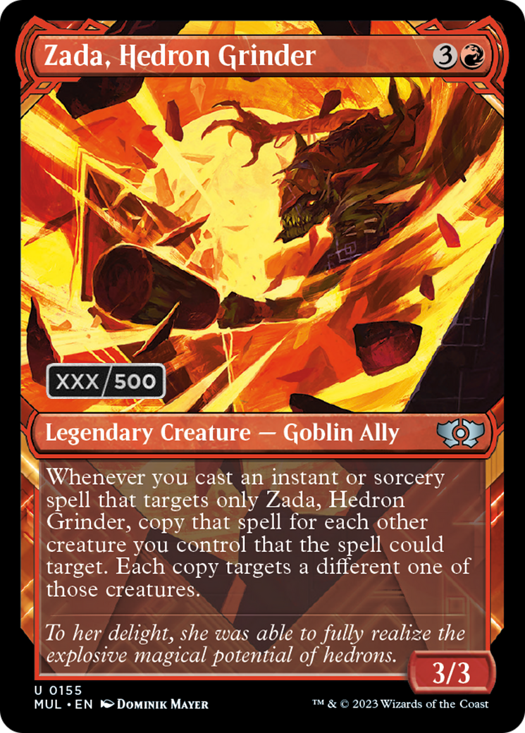 Zada, Hedron Grinder (Serialized) [Multiverse Legends] | I Want That Stuff Brandon