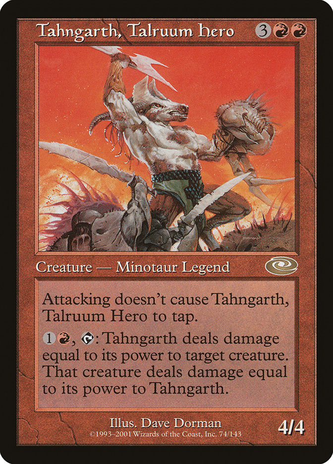 Tahngarth, Talruum Hero (Dave Dorman) [Planeshift] | I Want That Stuff Brandon