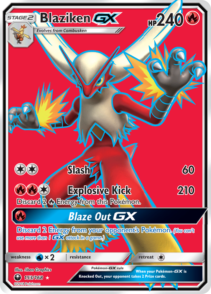 Blaziken GX (153/168) [Sun & Moon: Celestial Storm] | I Want That Stuff Brandon