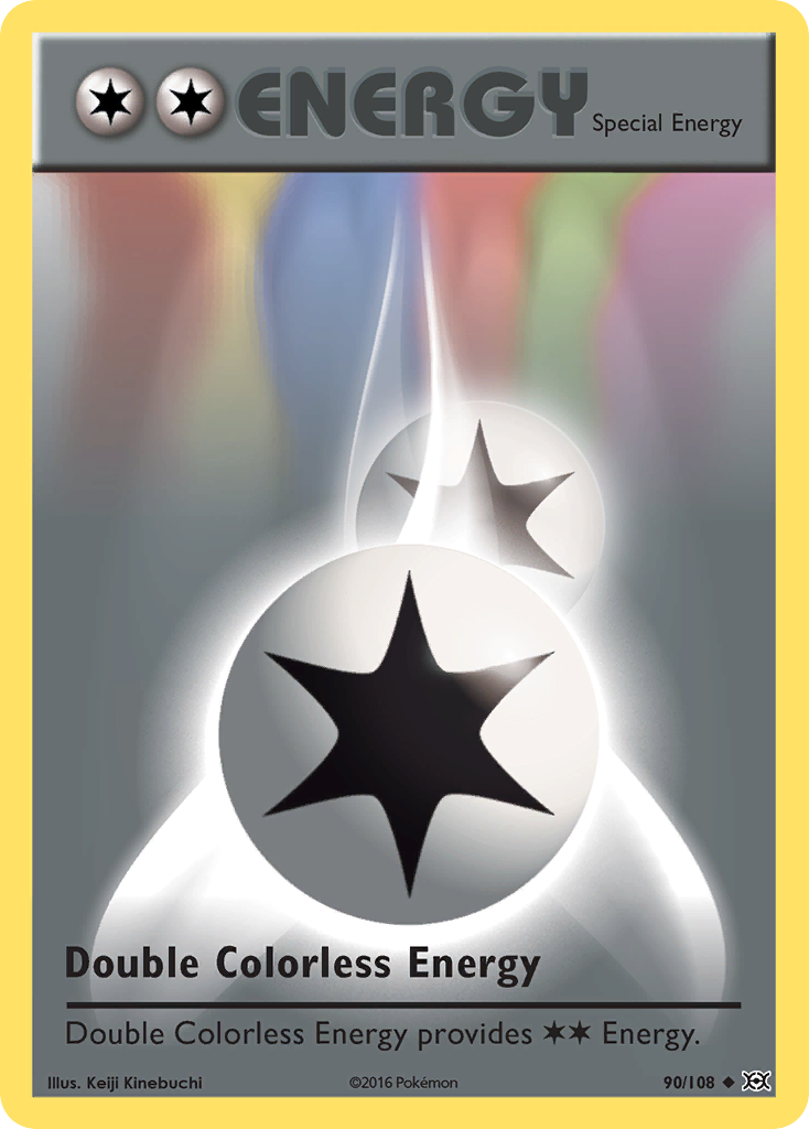 Double Colorless Energy (90/108) [XY: Evolutions] | I Want That Stuff Brandon