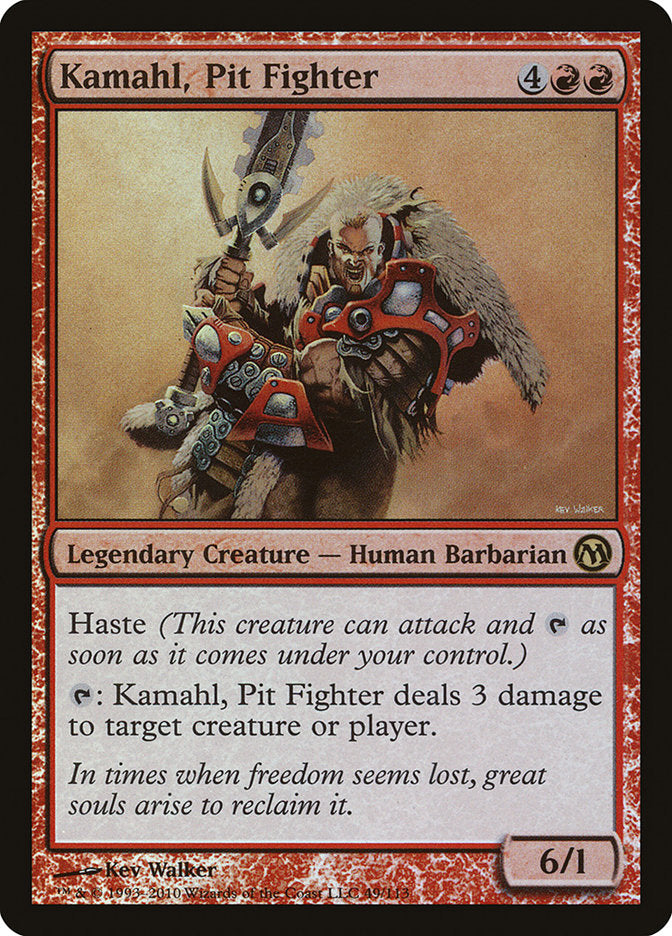 Kamahl, Pit Fighter [Duels of the Planeswalkers] | I Want That Stuff Brandon