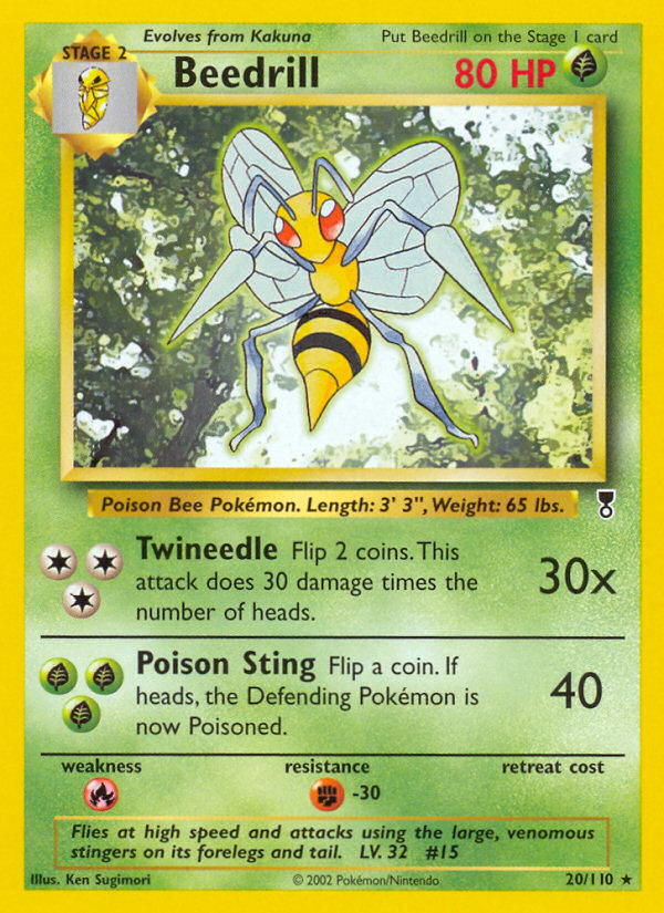 Beedrill (20/110) [Legendary Collection] | I Want That Stuff Brandon