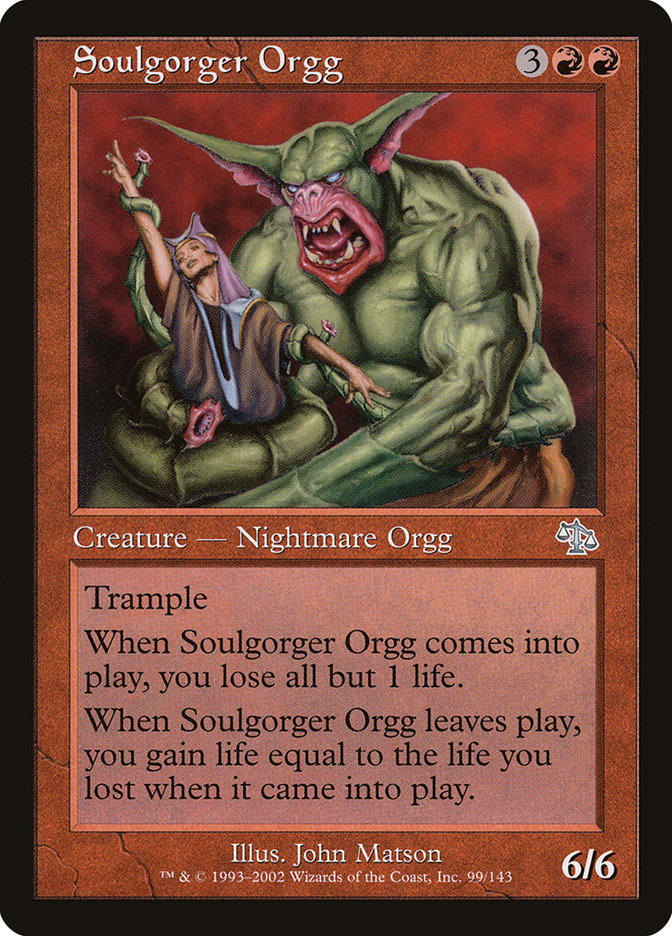 Soulgorger Orgg [Judgment] | I Want That Stuff Brandon