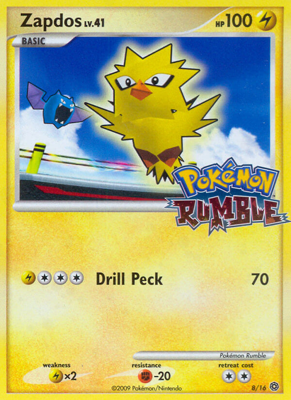 Zapdos (8/16) [Pokémon Rumble] | I Want That Stuff Brandon