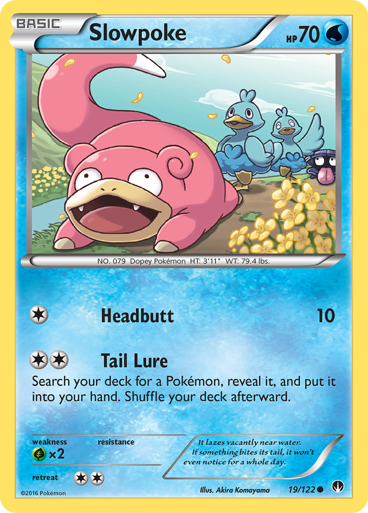 Slowpoke (19/122) [XY: BREAKpoint] | I Want That Stuff Brandon