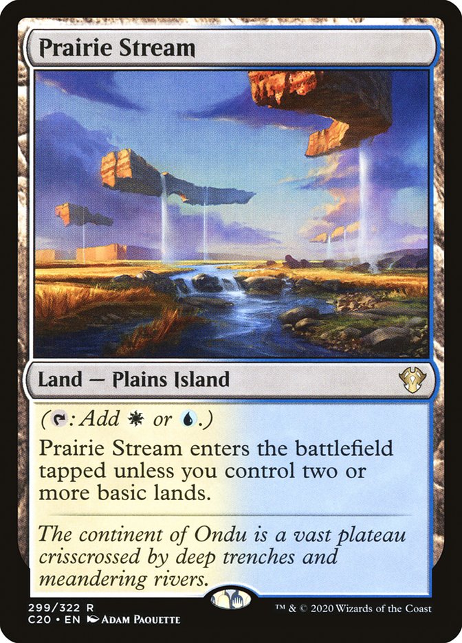 Prairie Stream [Commander 2020] | I Want That Stuff Brandon