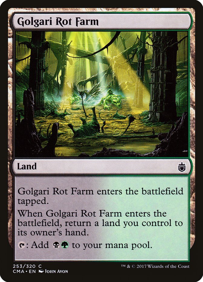 Golgari Rot Farm [Commander Anthology] | I Want That Stuff Brandon
