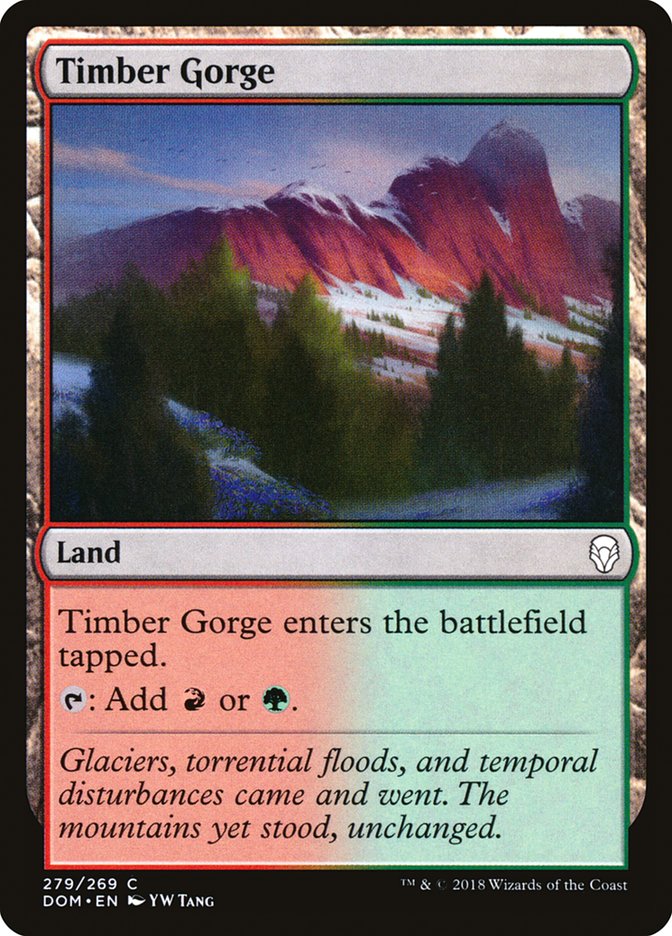 Timber Gorge [Dominaria] | I Want That Stuff Brandon