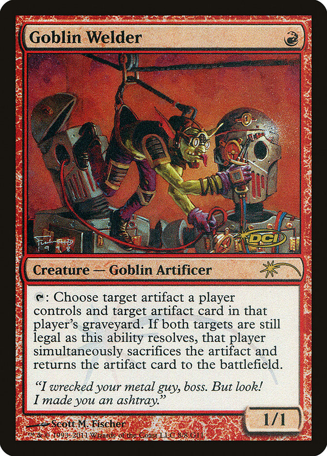 Goblin Welder [Judge Gift Cards 2011] | I Want That Stuff Brandon