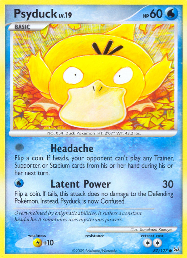 Psyduck (87/127) [Platinum: Base Set] | I Want That Stuff Brandon