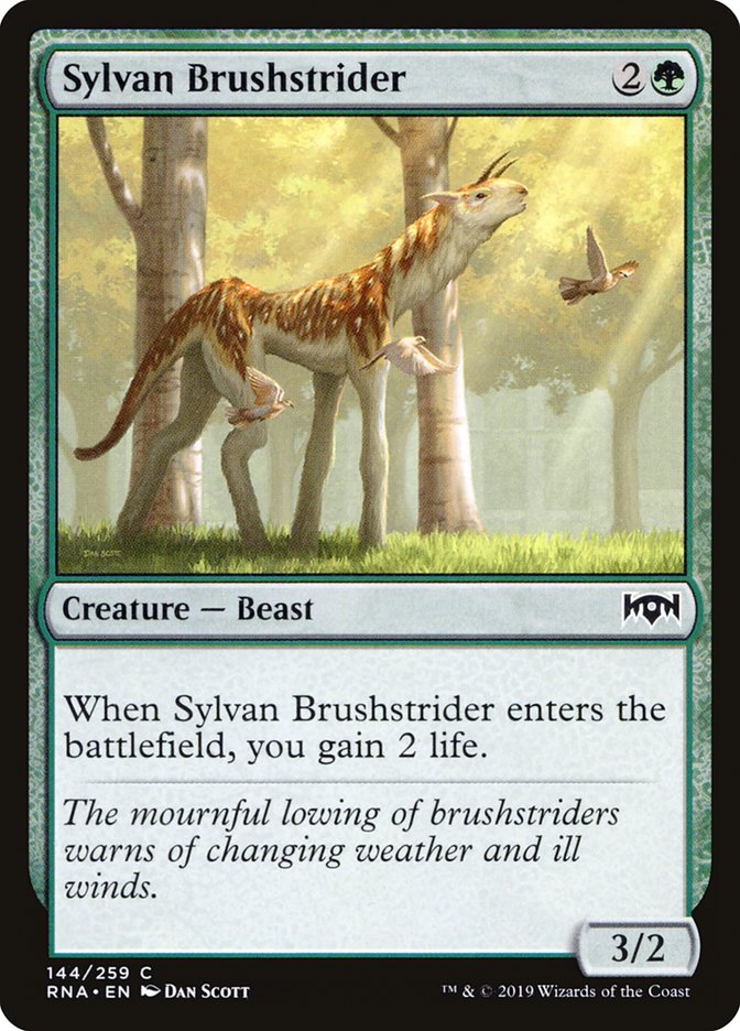 Sylvan Brushstrider [Ravnica Allegiance] | I Want That Stuff Brandon