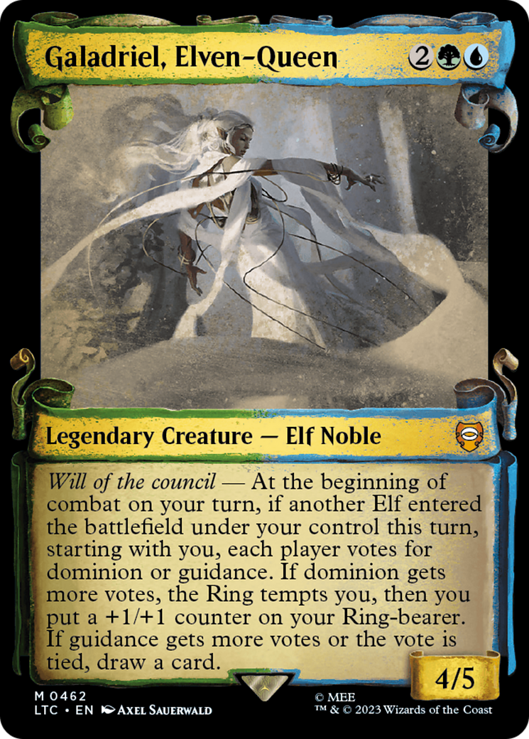 Galadriel, Elven-Queen [The Lord of the Rings: Tales of Middle-Earth Commander Showcase Scrolls] | I Want That Stuff Brandon