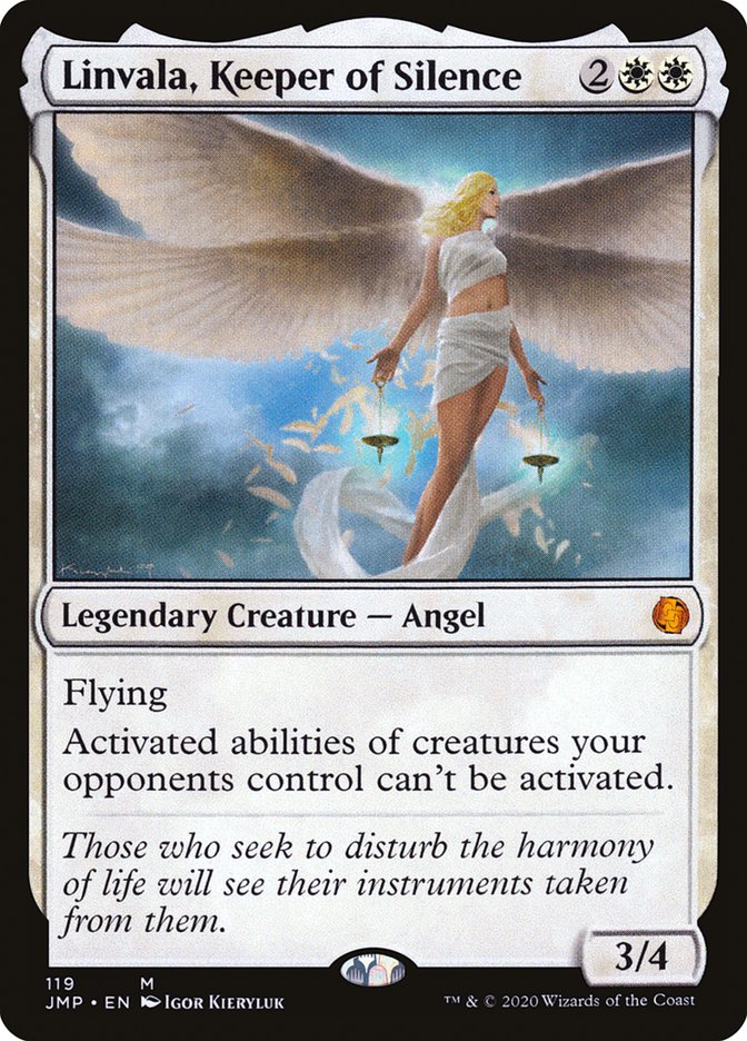 Linvala, Keeper of Silence [Jumpstart] | I Want That Stuff Brandon