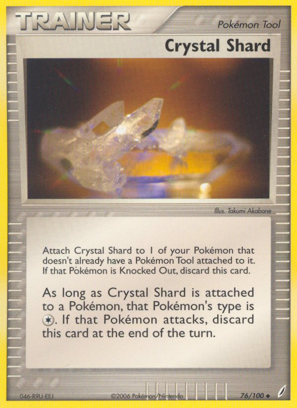 Crystal Shard (76/100) [EX: Crystal Guardians] | I Want That Stuff Brandon