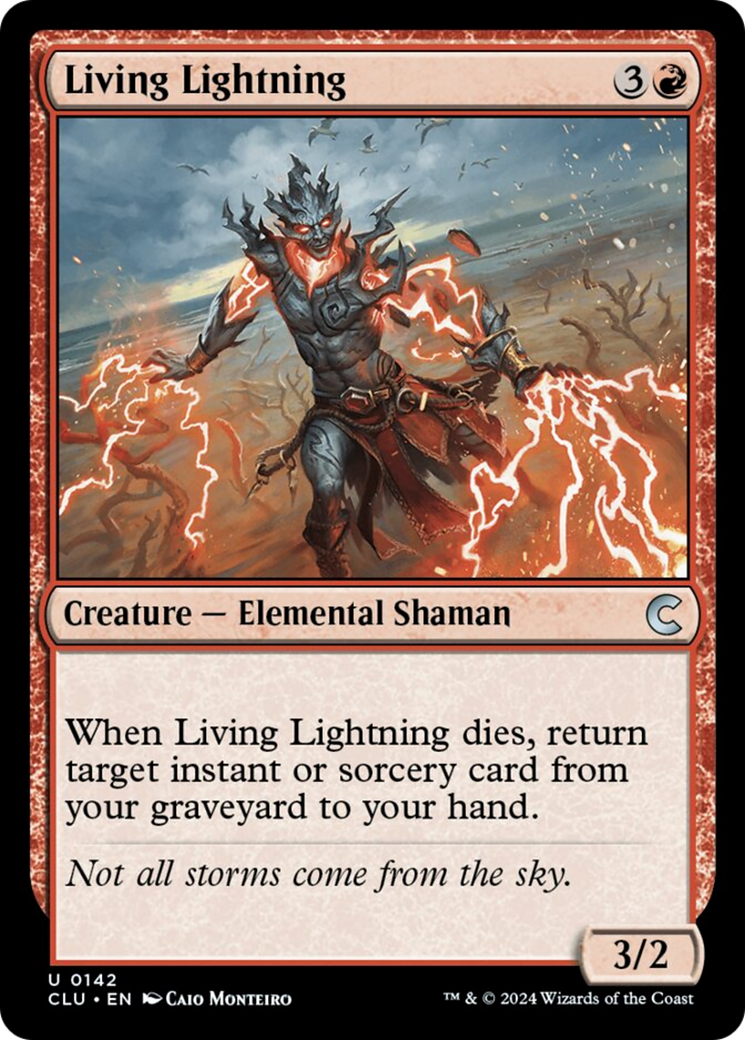 Living Lightning [Ravnica: Clue Edition] | I Want That Stuff Brandon