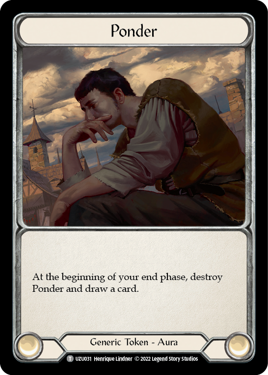 Ponder [UZU031] (Outsiders Uzuri Blitz Deck) | I Want That Stuff Brandon