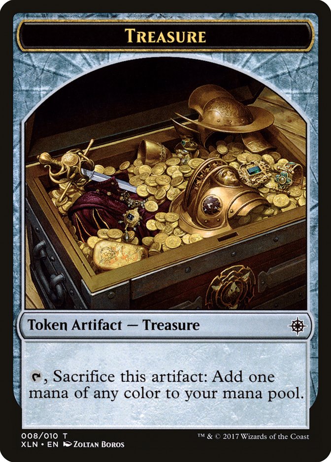 Treasure Token (008/010) [Ixalan Tokens] | I Want That Stuff Brandon