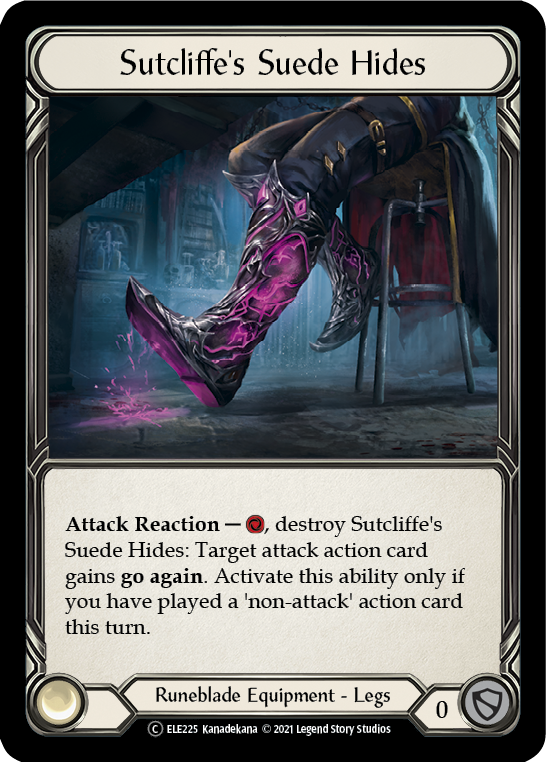 Sutcliffe's Suede Hides [U-ELE225] Unlimited Rainbow Foil | I Want That Stuff Brandon