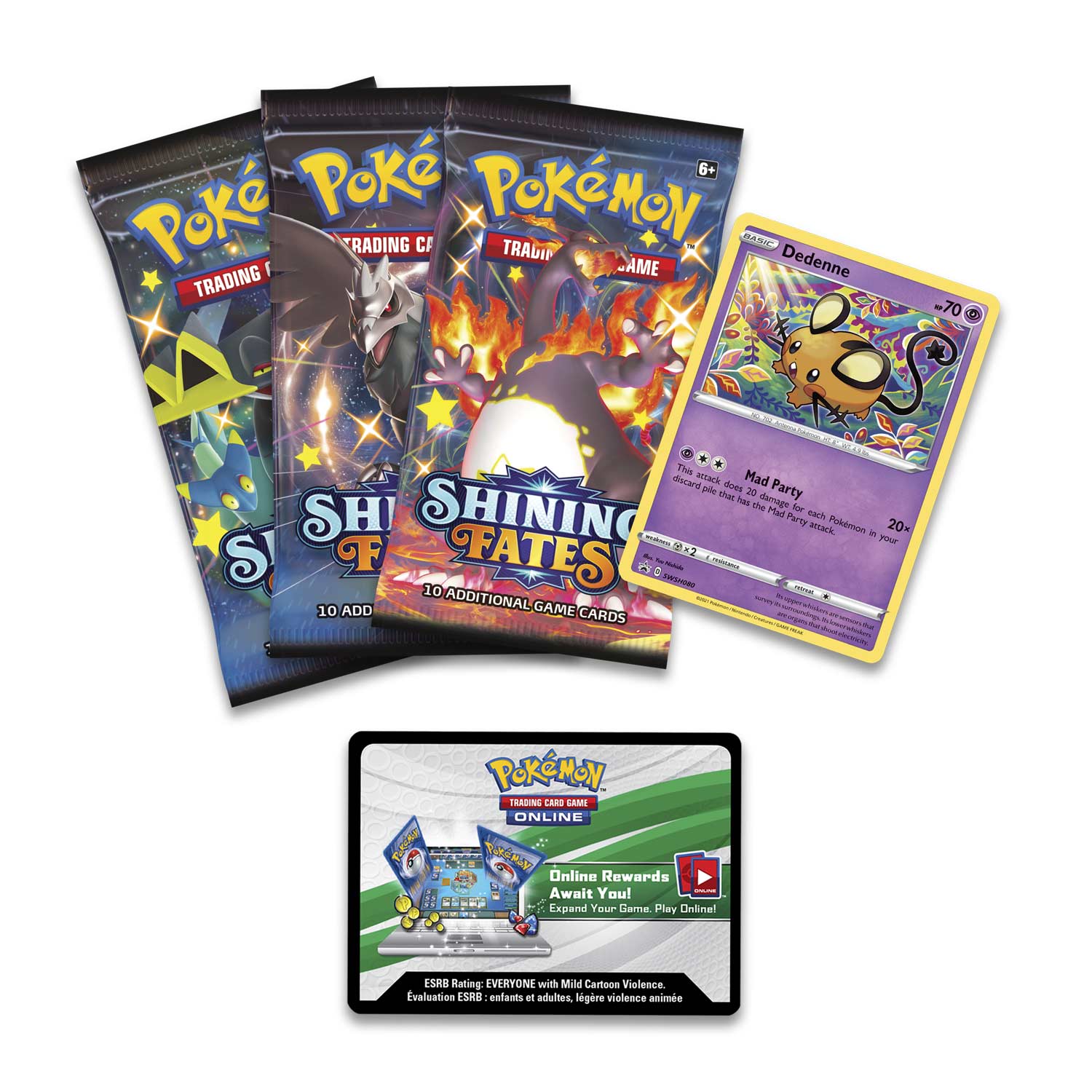 Shining Fates - Mad Party Pin Collection (Dedenne) | I Want That Stuff Brandon