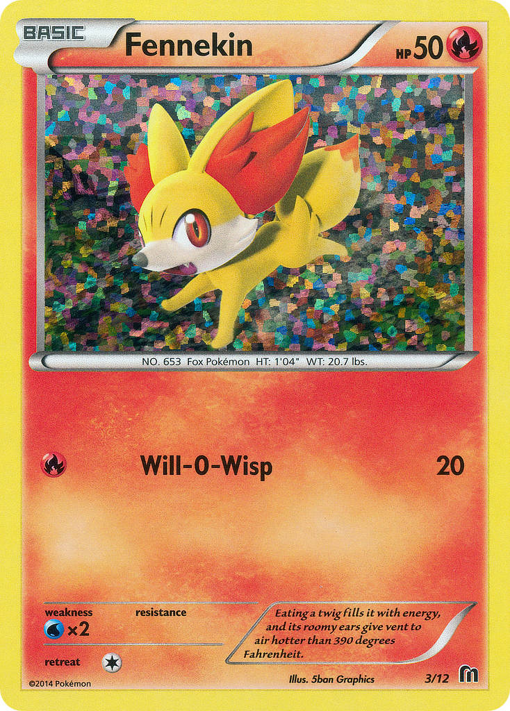 Fennekin (3/12) [McDonald's Promos: 2016 Collection] | I Want That Stuff Brandon